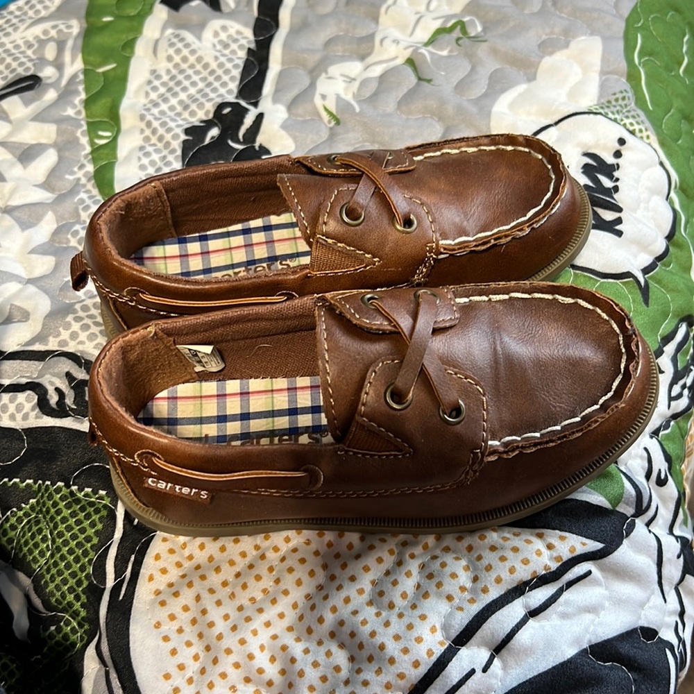 Carters boat shoes kids size 11M